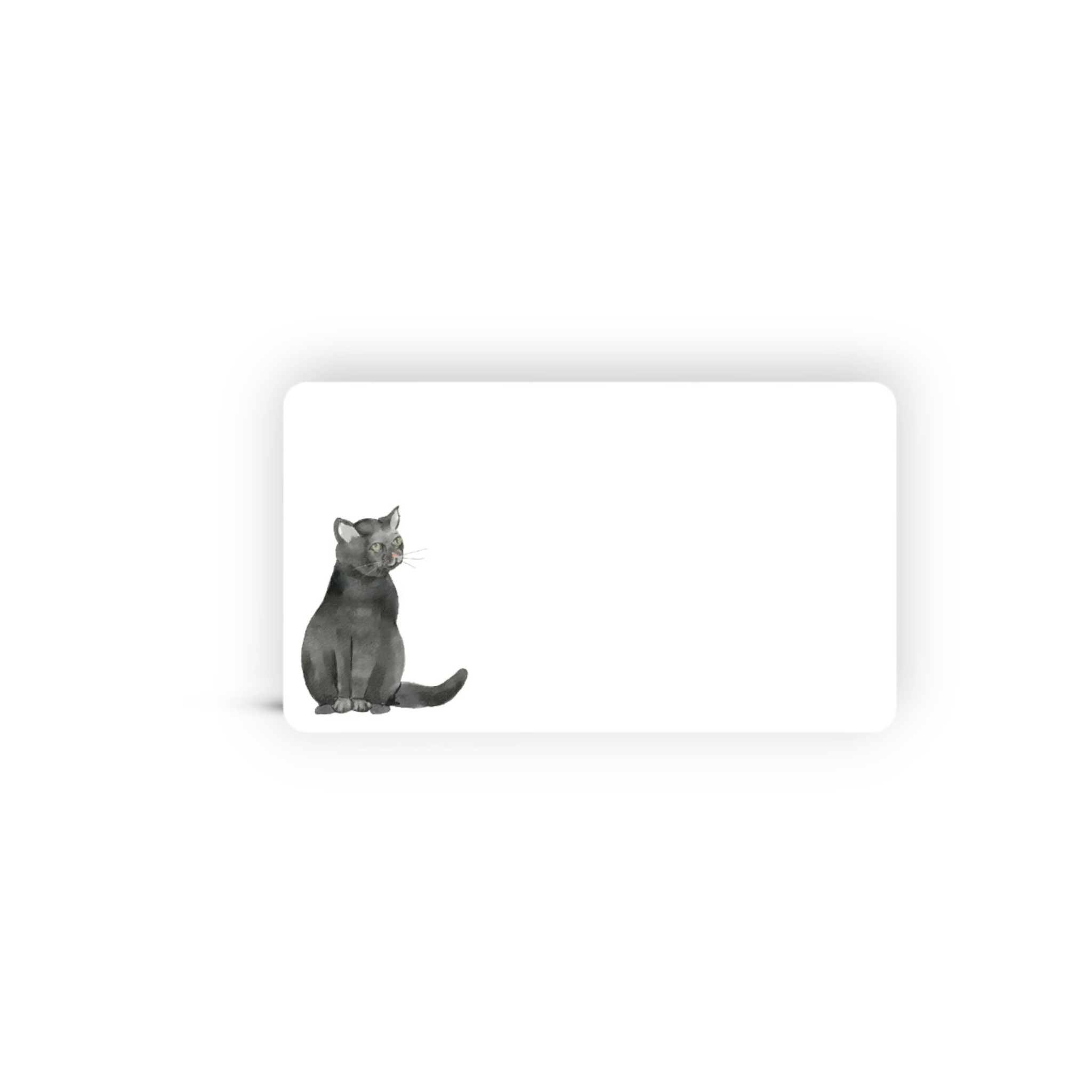 Black Cat Little Jubilee Enclosure Card