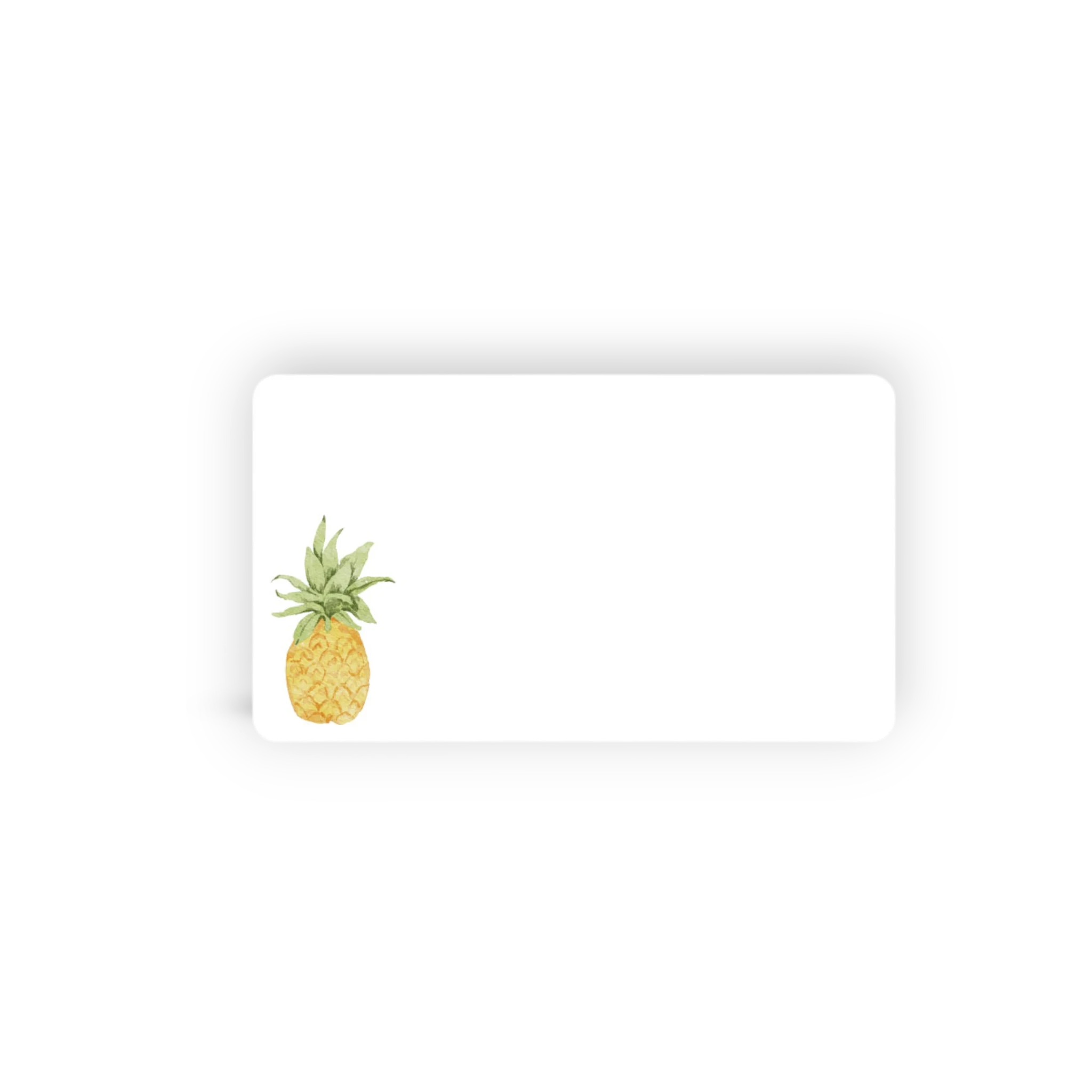 Pineapple Little Jubilee Enclosure Card
