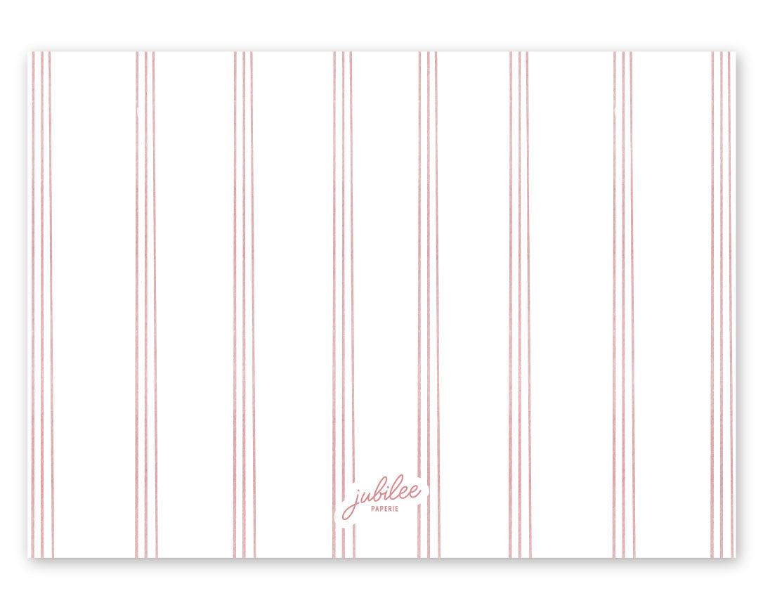 Pink Hydrangea Notecard