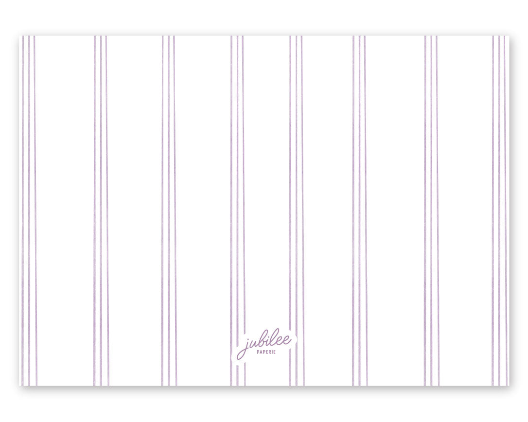 Purple Hydrangea Notecard