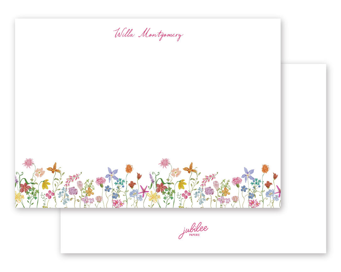 Garden Party Notecard
