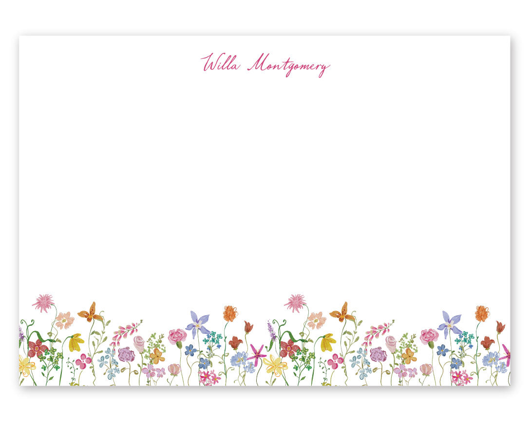 Garden Party Notecard